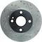 Centric Parts Sport Drilled/Slotted Brake Rotor, 127.45040L 127.45040L - alternate 1